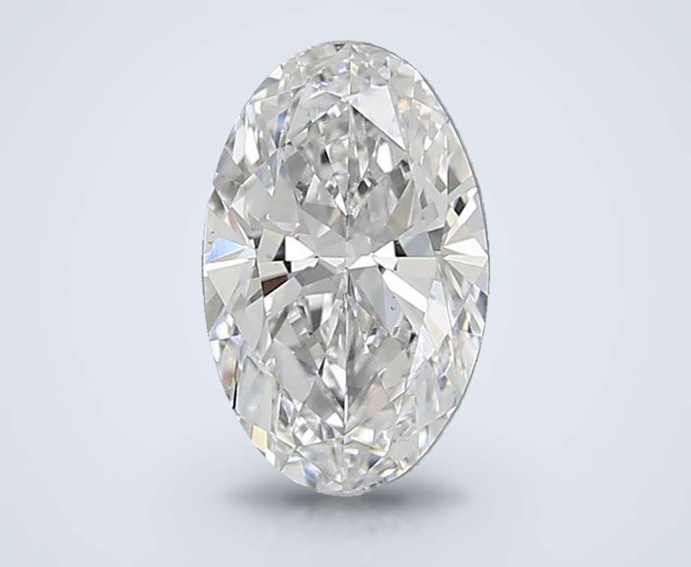 0.52 Carat Oval Lab Diamond