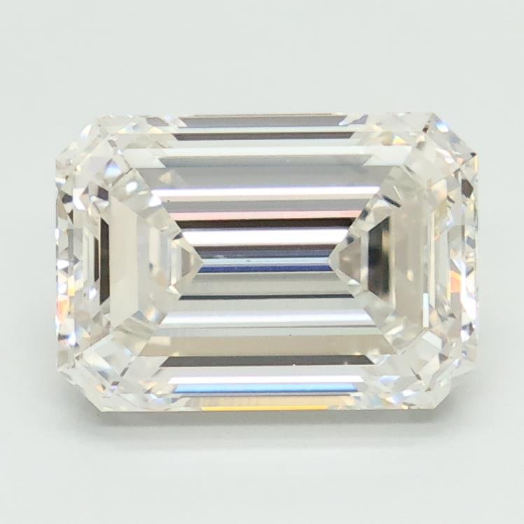 3.05ct G VS1 Rare Carat Ideal Cut Emerald Lab Grown Diamond