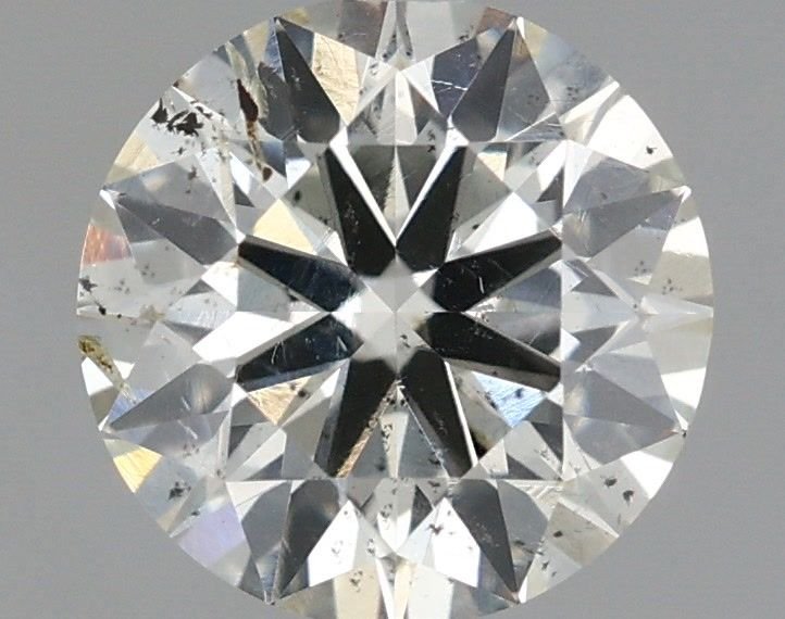 0.87ct I SI2 Rare Carat Ideal Cut Round Diamond