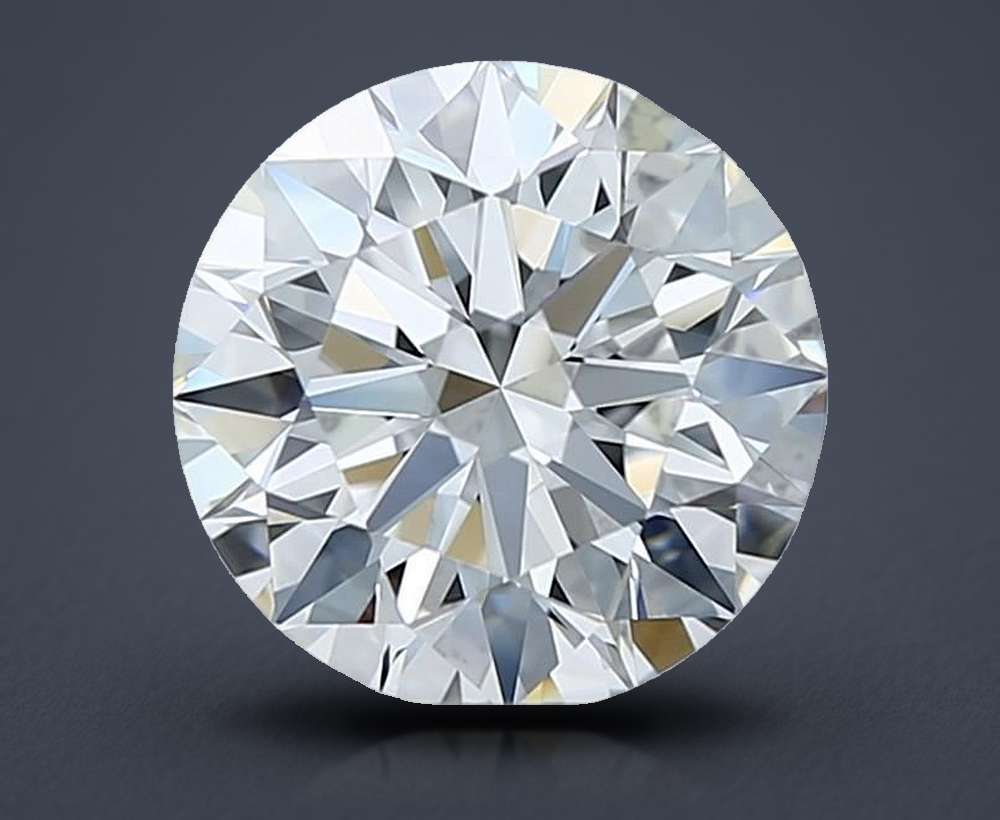 1.70 Carat Round Natural Diamond