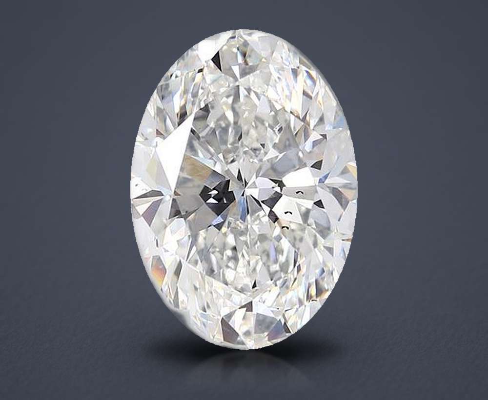 11.12 Carat Oval Lab Diamond