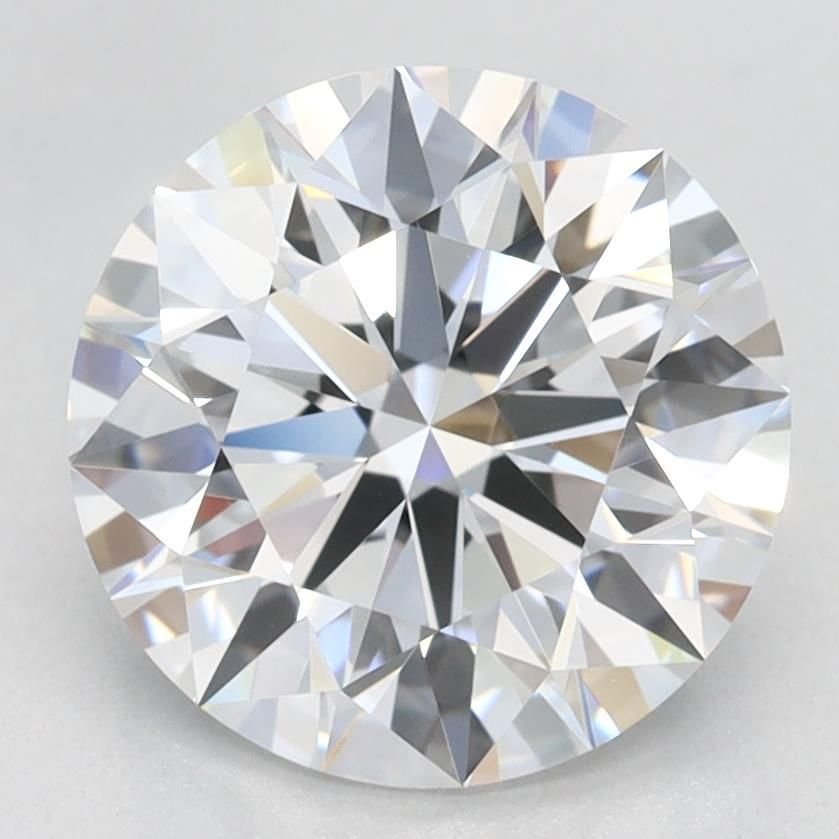 2.42ct D VVS1 Rare Carat Ideal Cut Round Lab Grown Diamond