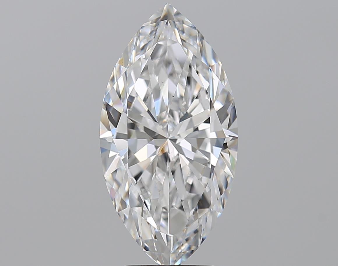 4.01ct D VS2 Rare Carat Ideal Cut Marquise Diamond