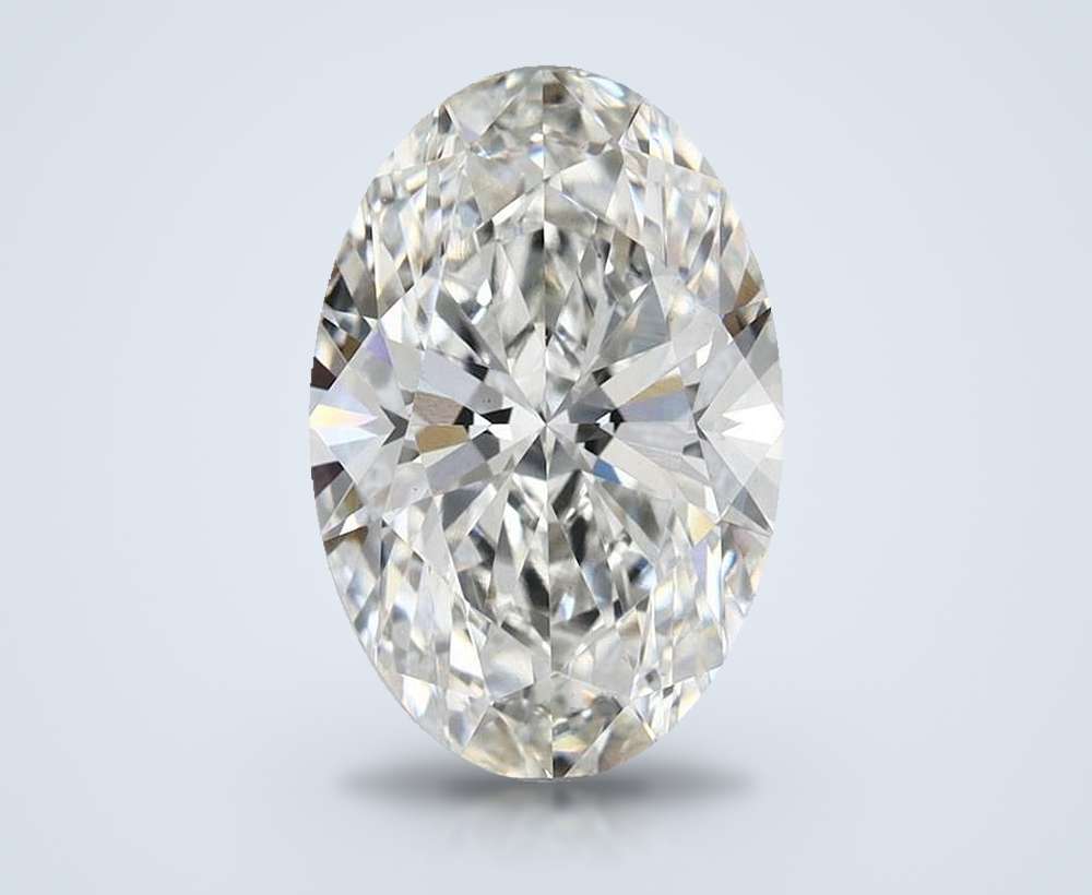 3.68 Carat Oval Lab Diamond