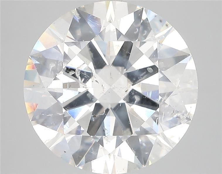 8.11ct G SI2 Rare Carat Ideal Cut Round Diamond