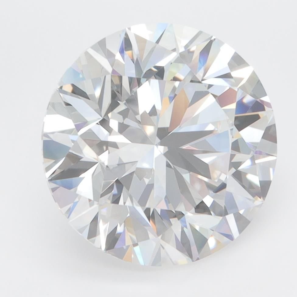 5.07ct D VVS1 Rare Carat Ideal Cut Round Lab Grown Diamond