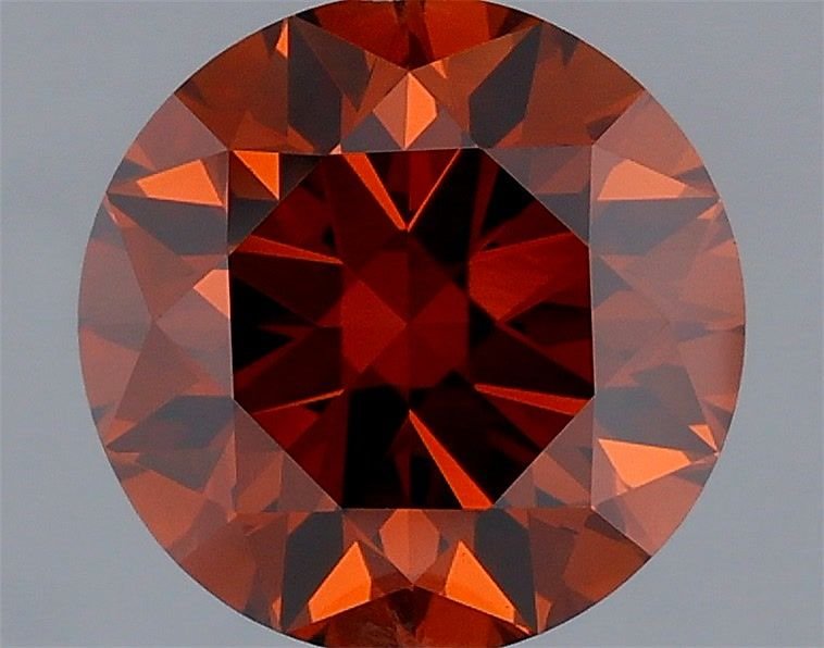 1.50 Ct. Fancy Deep Orange Round Lab Diamond