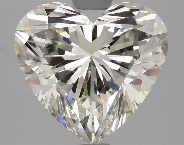 2.97ct H VS1 Rare Carat Ideal Cut Heart Lab Grown Diamond