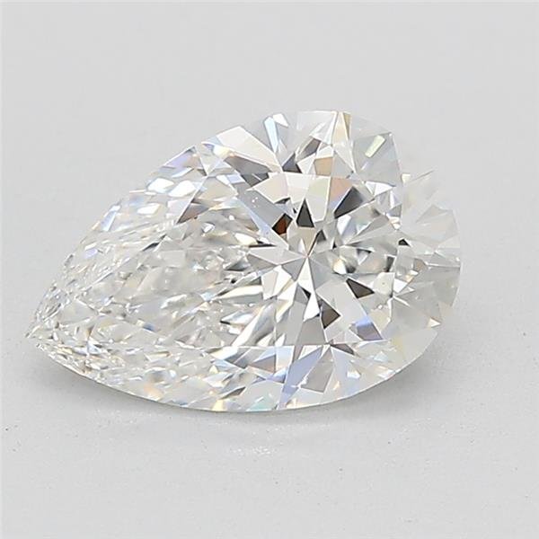 1.25ct D VVS2 Rare Carat Ideal Cut Pear Lab Grown Diamond