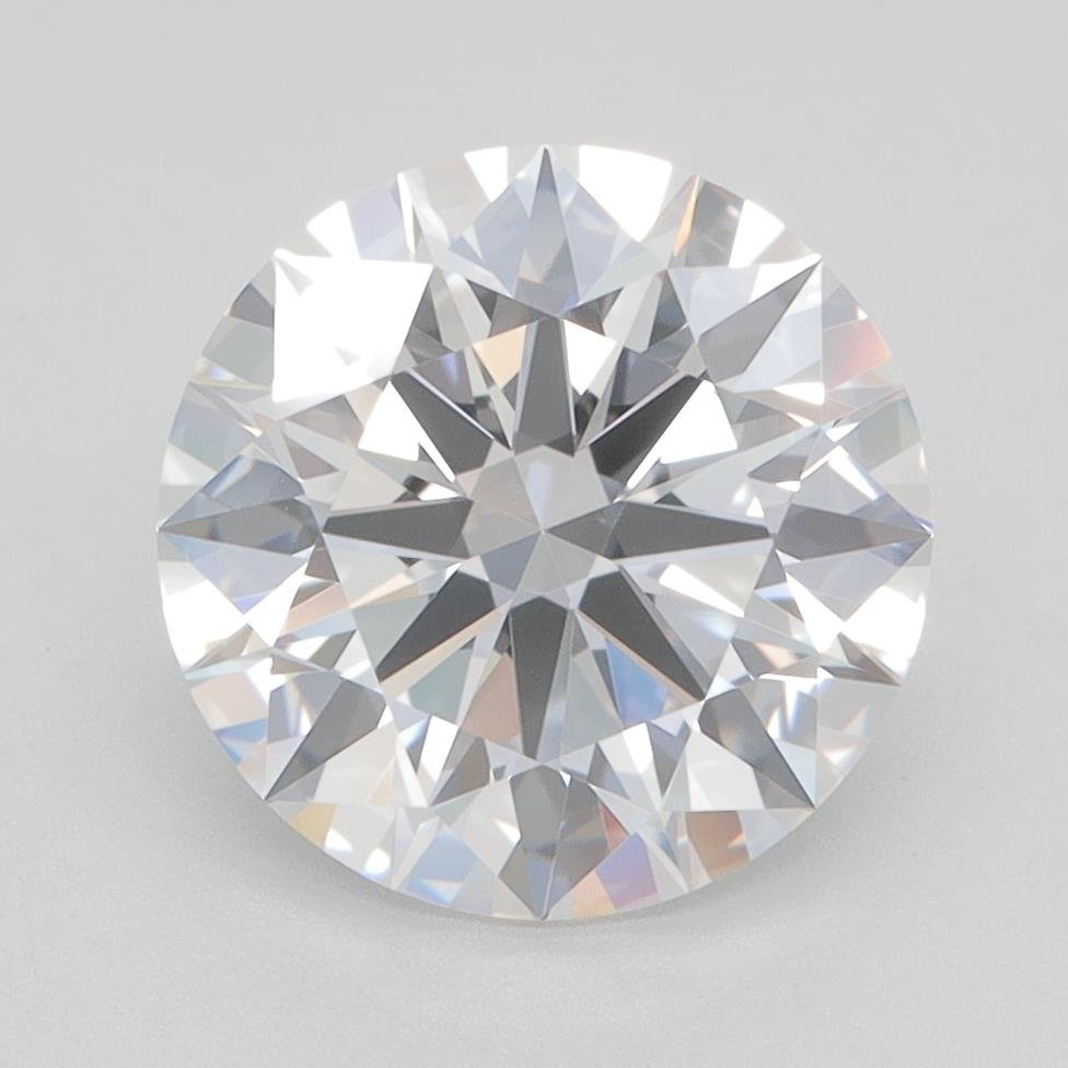 3.02ct E IF Rare Carat Ideal Cut Round Lab Grown Diamond