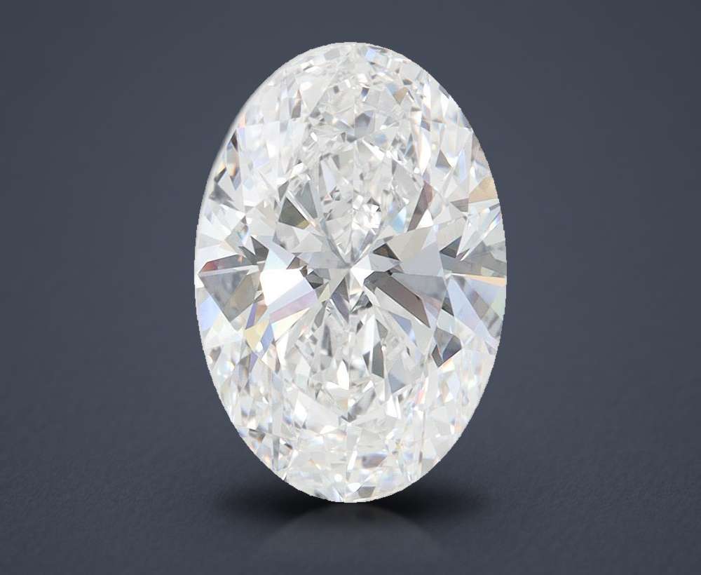 3.51 Carat Oval Lab Diamond