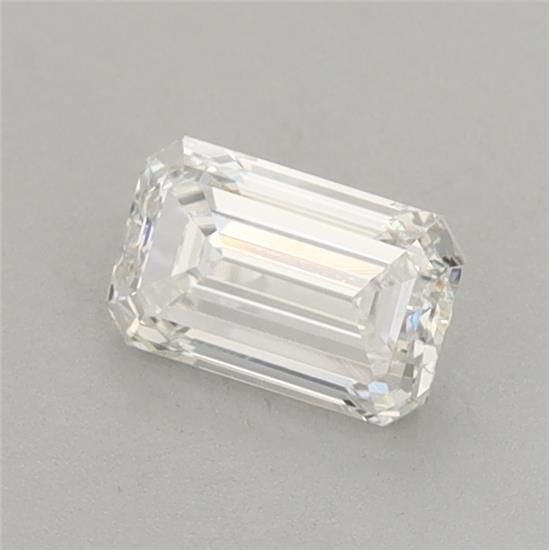 0.65ct E VVS2 Excellent Cut Emerald Lab Grown Diamond