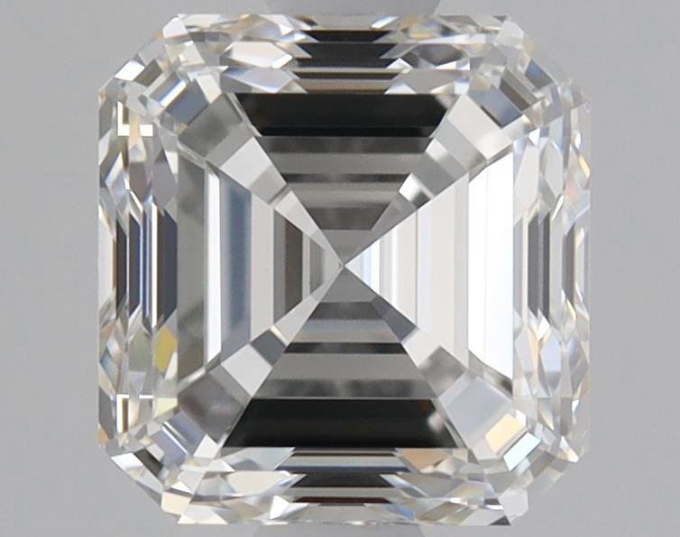 0.97ct F VVS2 Very Good Cut Asscher Diamond