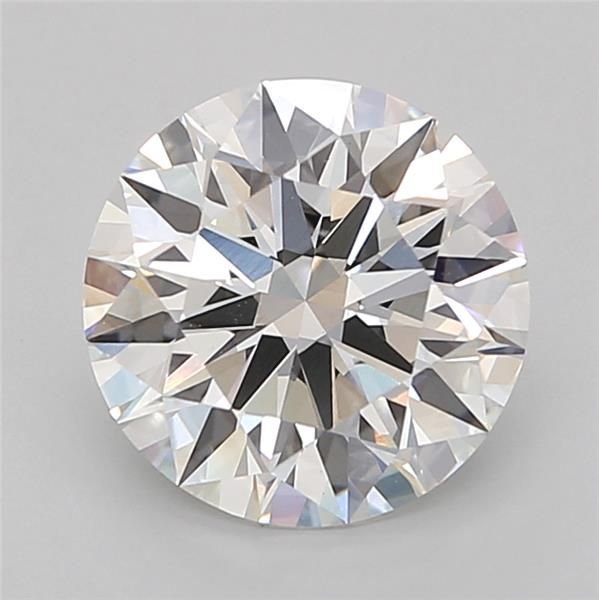3.01ct F VS1 Rare Carat Ideal Cut Round Lab Grown Diamond