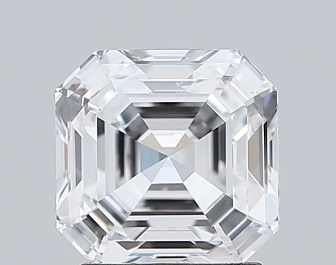 2.17ct E VVS2 Rare Carat Ideal Cut Asscher Lab Grown Diamond