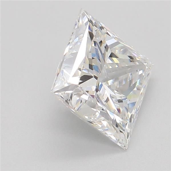 1.57ct E VS1 Rare Carat Ideal Cut Princess Lab Grown Diamond