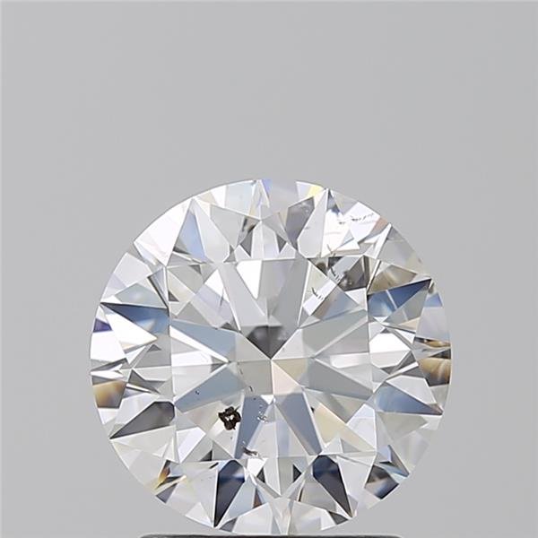 2.02ct D SI2 Rare Carat Ideal Cut Round Diamond