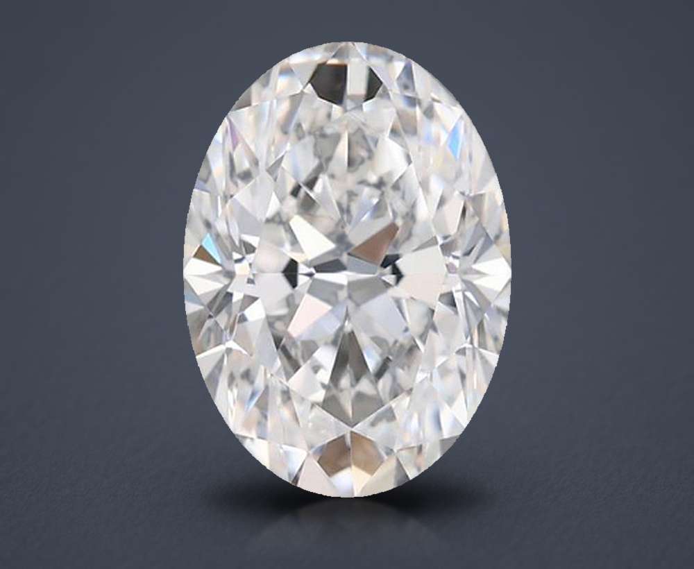 0.60 Carat Oval Natural Diamond