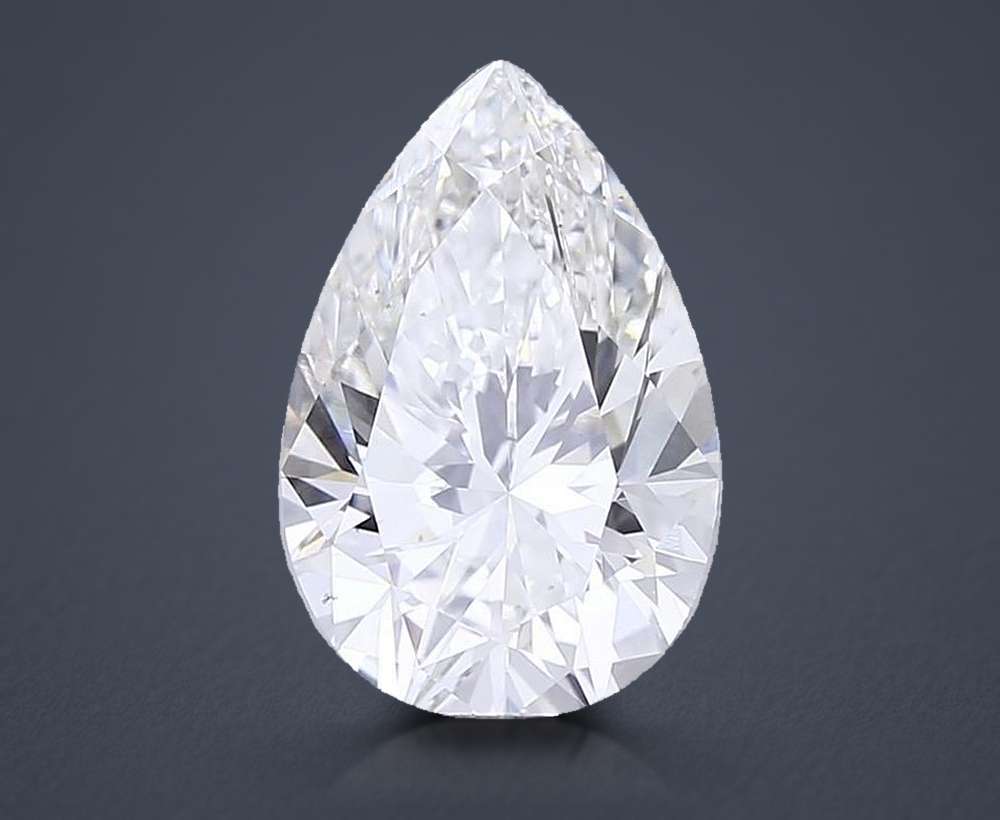4.02 Carat Pear Lab Diamond
