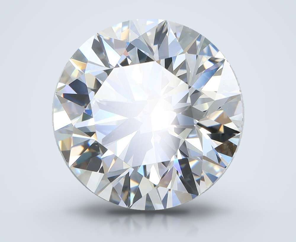 4.08 Carat Round Lab Diamond