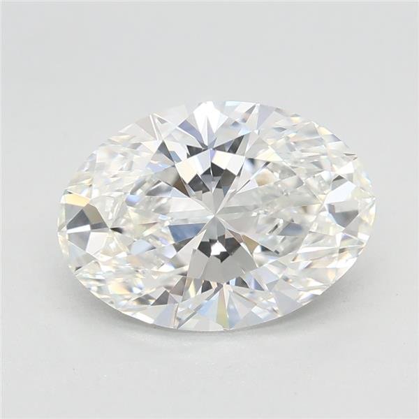 1.56ct E VVS2 Rare Carat Ideal Cut Oval Lab Grown Diamond