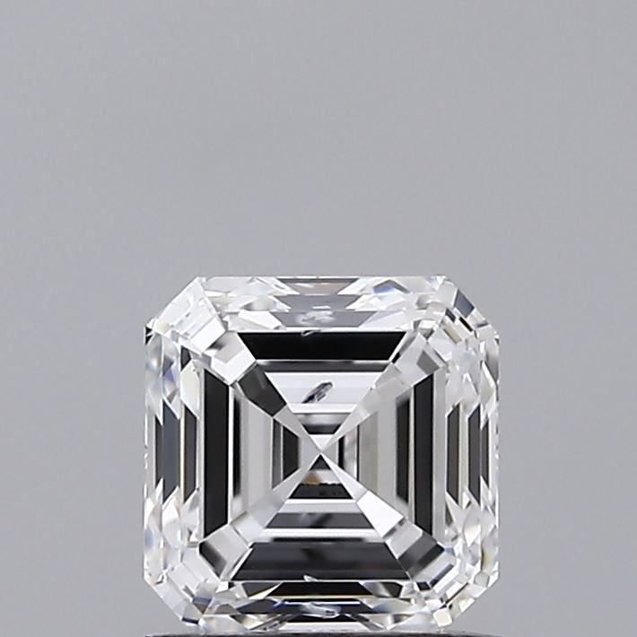 1.00ct D SI1 Good Cut Asscher Lab Grown Diamond