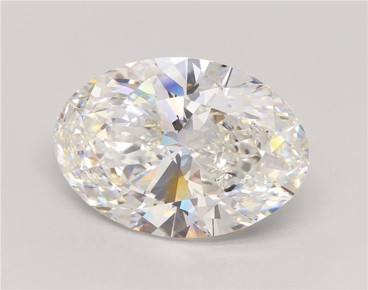 31.61ct F VS1 Rare Carat Ideal Cut Oval Lab Grown Diamond