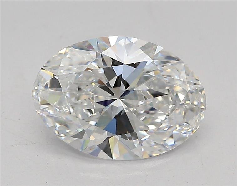 1.59ct D VVS2 Rare Carat Ideal Cut Oval Lab Grown Diamond
