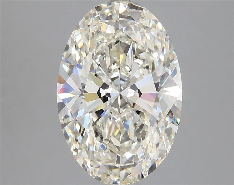 2.70ct I VS1 Rare Carat Ideal Cut Oval Lab Grown Diamond