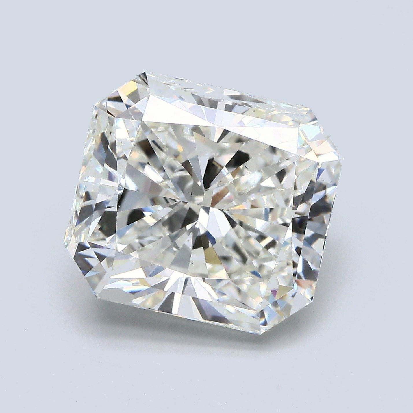 10.21ct J VS2 Very Good Cut Radiant Diamond