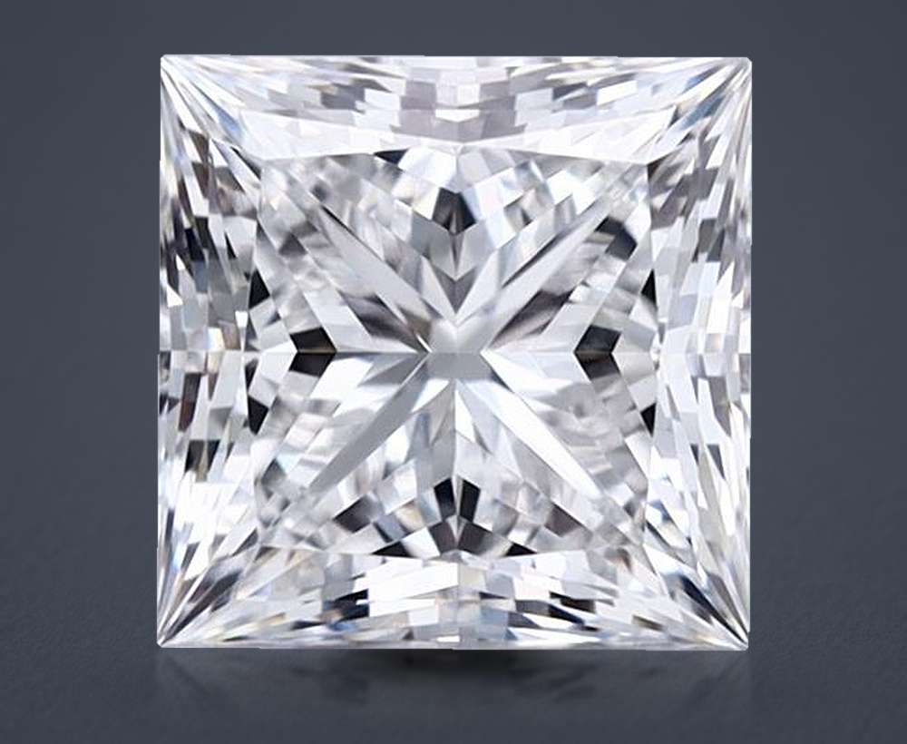 1.28 Carat Princess Lab Diamond