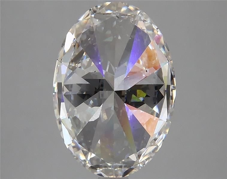 3.31ct H VS2 Rare Carat Ideal Cut Oval Lab Grown Diamond