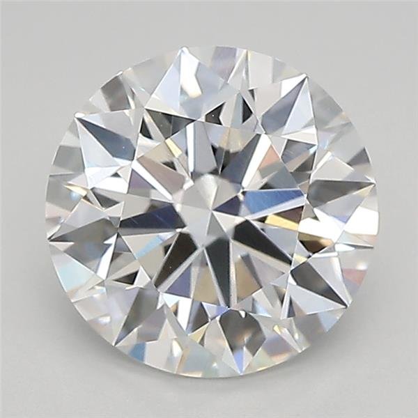 2.18ct E VVS2 Rare Carat Ideal Cut Round Lab Grown Diamond