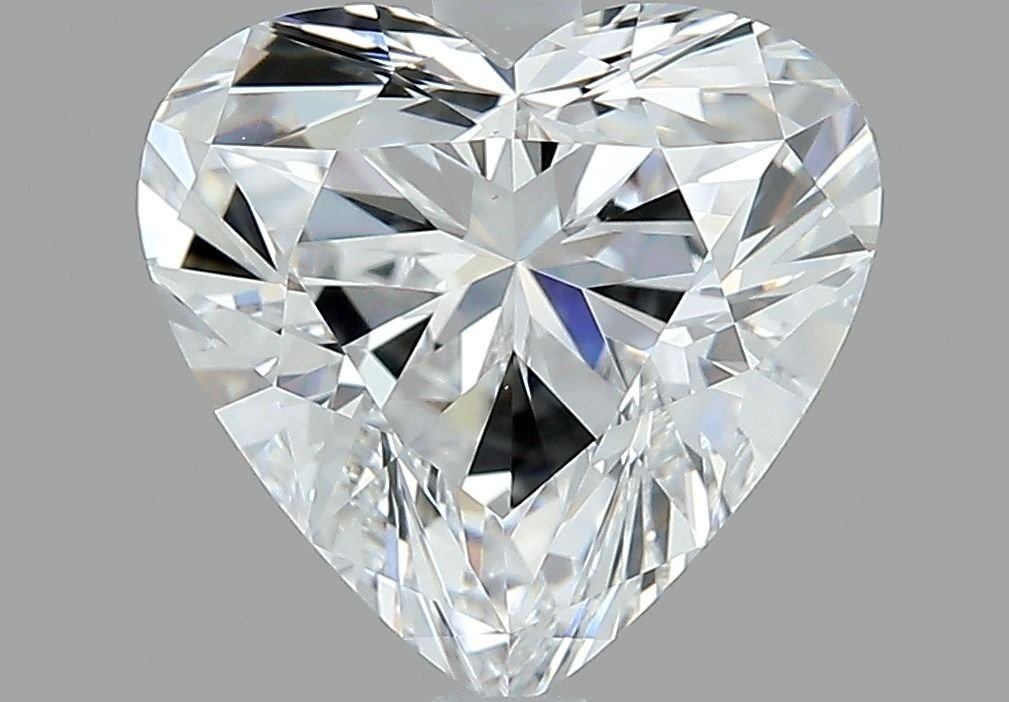 4.03ct D VS2 Rare Carat Ideal Cut Heart Diamond