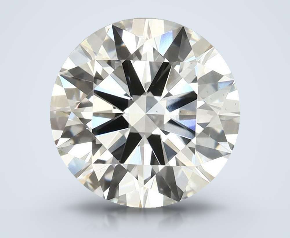 3.67 Carat Round Lab Diamond