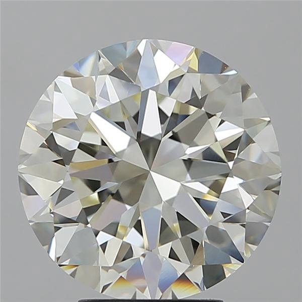 5.03ct J VVS1 Excellent Cut Round Diamond