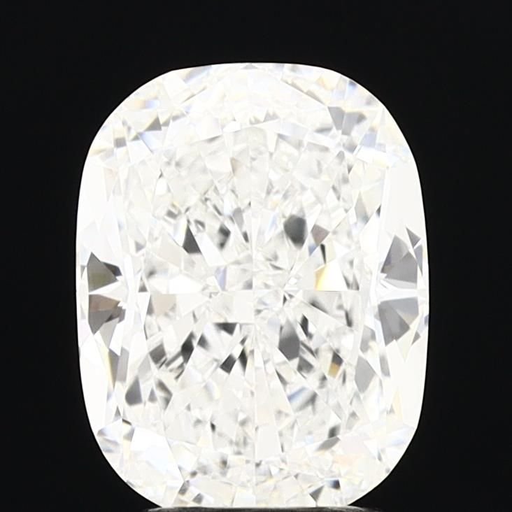 3.60ct E VVS2 Very Good Cut Cushion Lab Grown Diamond
