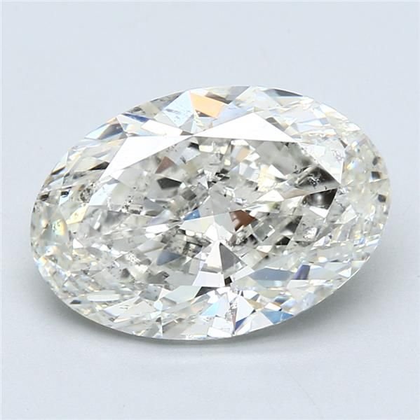 5.15ct I SI2 Excellent Cut Oval Diamond
