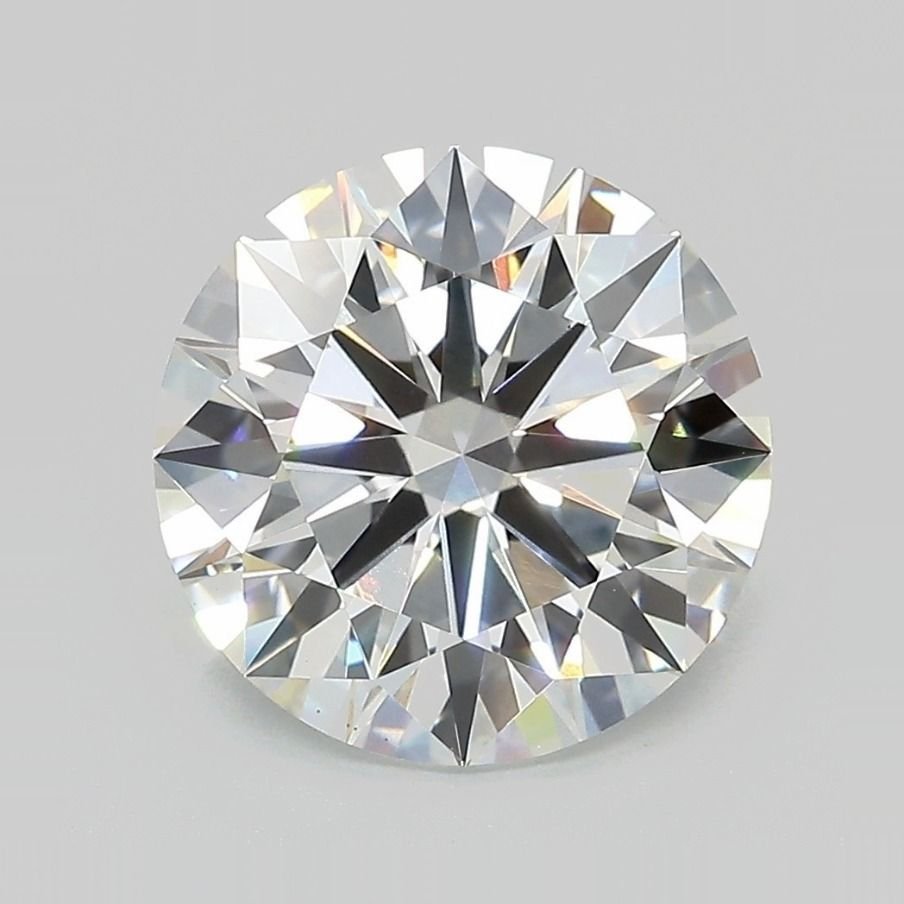 3.82ct F VS1 Rare Carat Ideal Cut Round Lab Grown Diamond