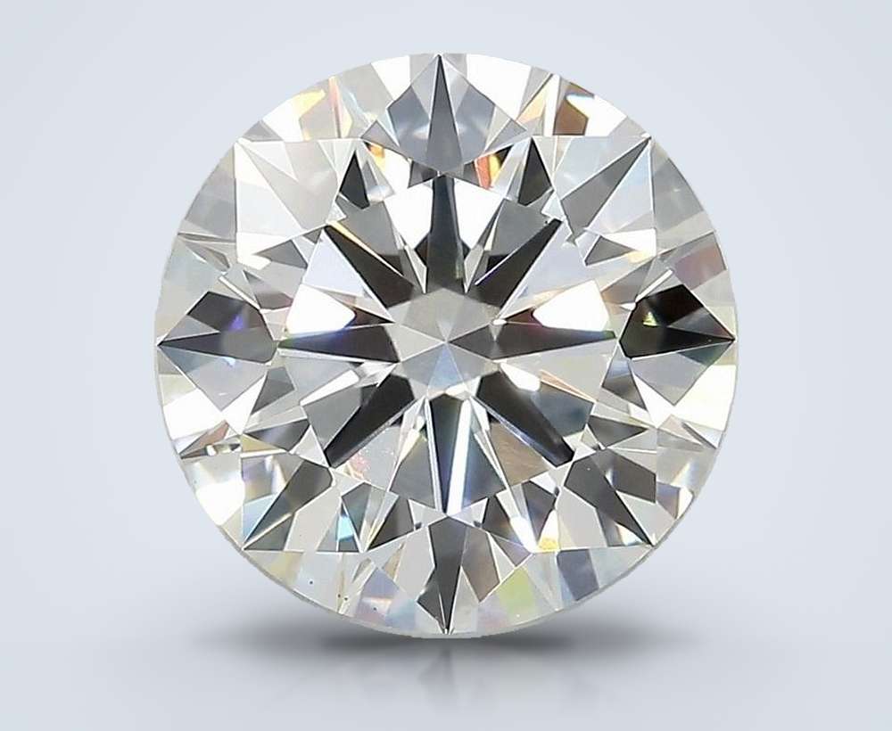 3.82 Carat Round Lab Diamond