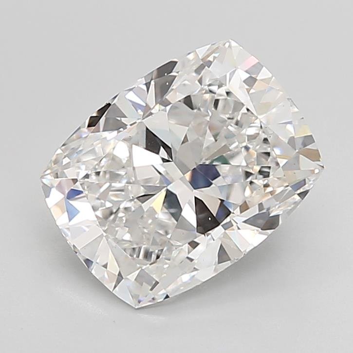 3.00ct E VS1 Rare Carat Ideal Cut Cushion Lab Grown Diamond