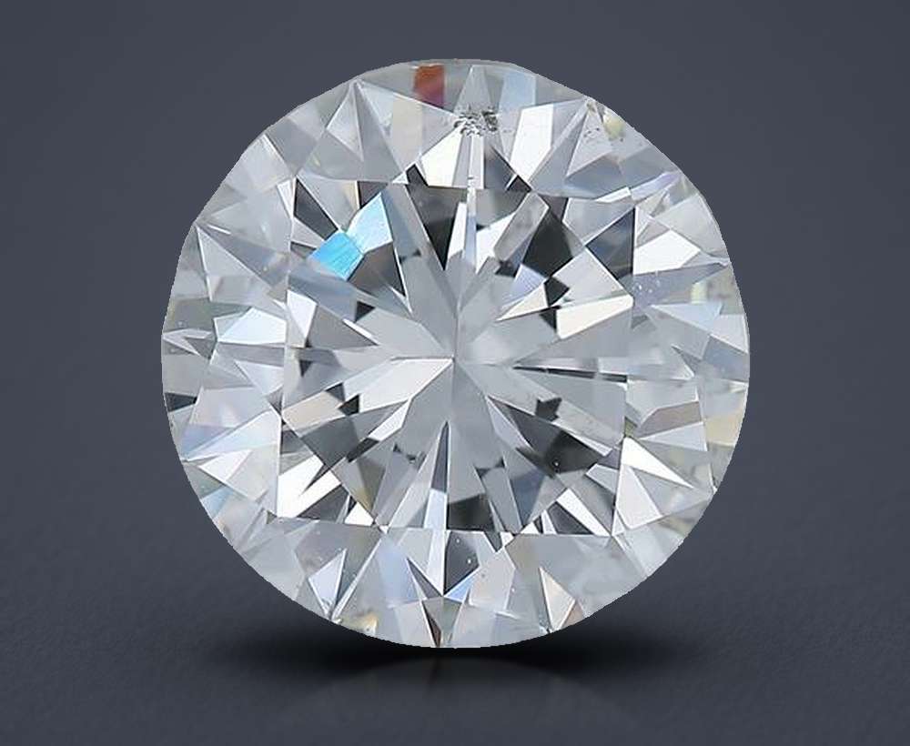 3.48 Carat Round Natural Diamond