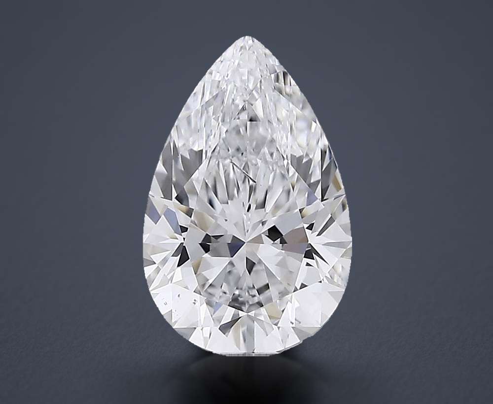 1.71 Carat Pear Lab Diamond