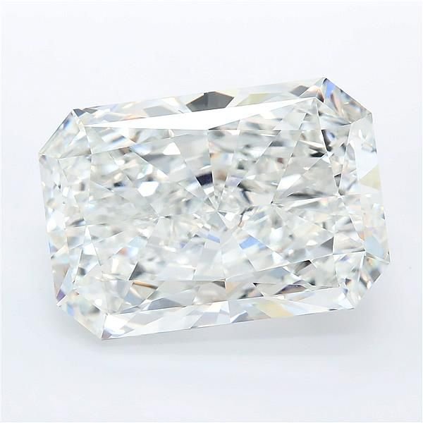12.55ct F VVS2 Rare Carat Ideal Cut Radiant Lab Grown Diamond
