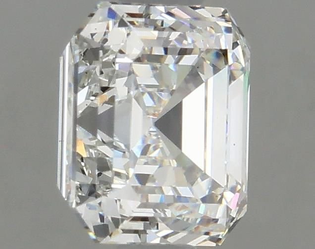 1.50ct F VS2 Rare Carat Ideal Cut Asscher Lab Grown Diamond