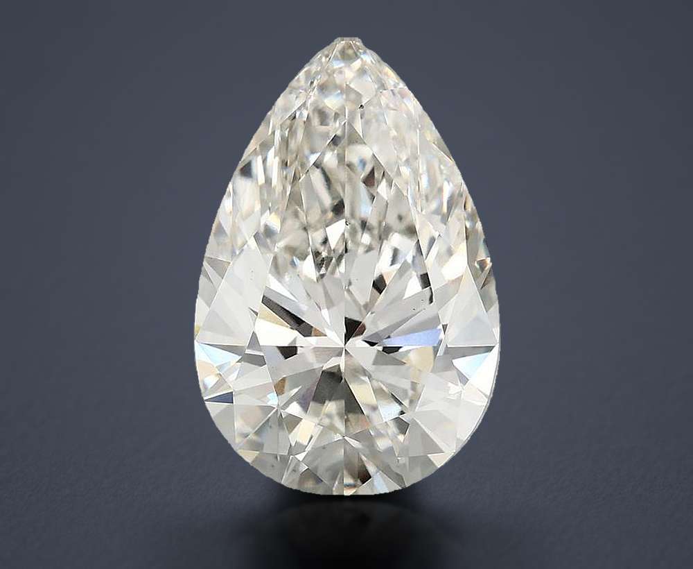 6.10 Carat Pear Lab Diamond