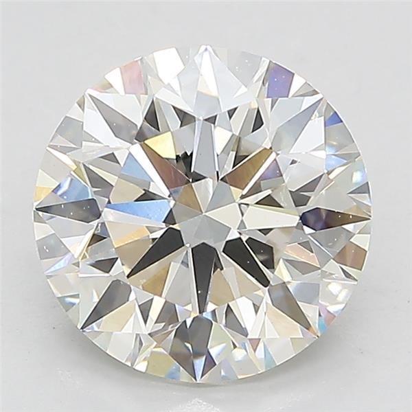 2.71ct I VS1 Rare Carat Ideal Cut Round Lab Grown Diamond