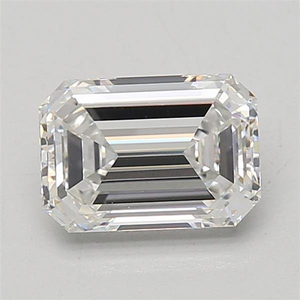 1.60ct E VS1 Rare Carat Ideal Cut Emerald Lab Grown Diamond