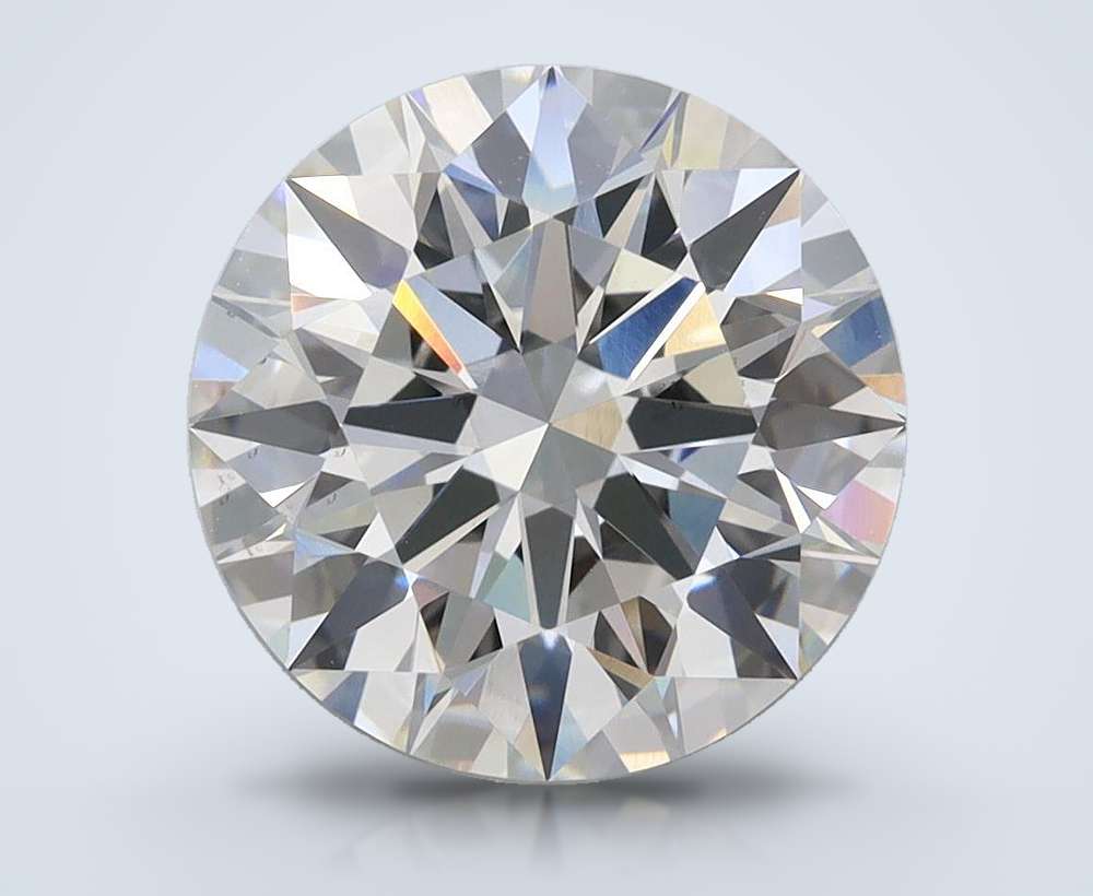 4.02 Carat Round Lab Diamond