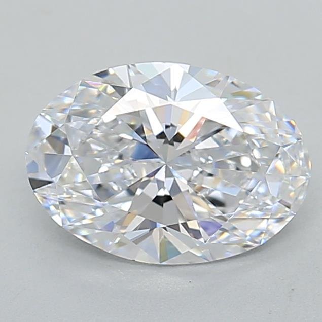 1.10ct D VVS2 Rare Carat Ideal Cut Oval Lab Grown Diamond